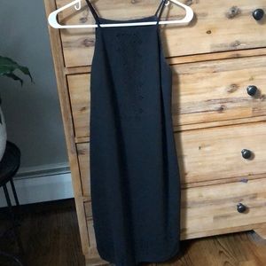 Banana republic laser cut little black dress